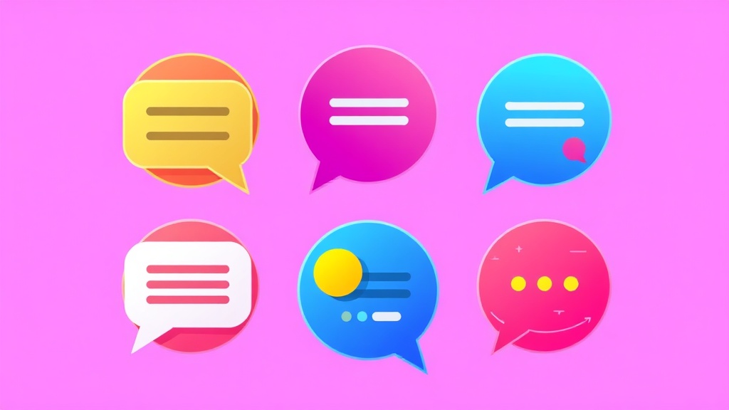 5種類のチャットイメージ