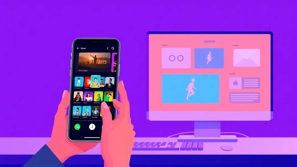 スマホとPCの比較イメージ