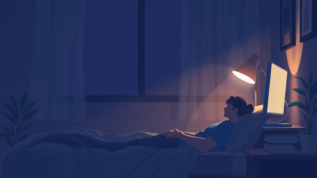 深夜のリラックスイメージ